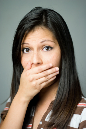 Schedule an appointment with Dailley Dental Care if you are unable to cover up your bad breath.